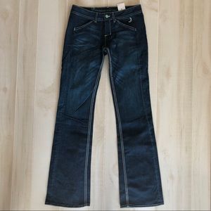 NWT Rosalind Dark Denim Straight Leg Jeans